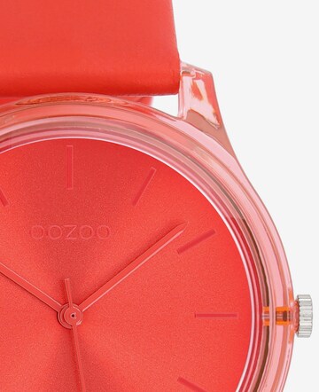 OOZOO Analog Watch in Red