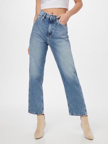 Calvin Klein Jeans Regular Jeans in Blauw: voorkant