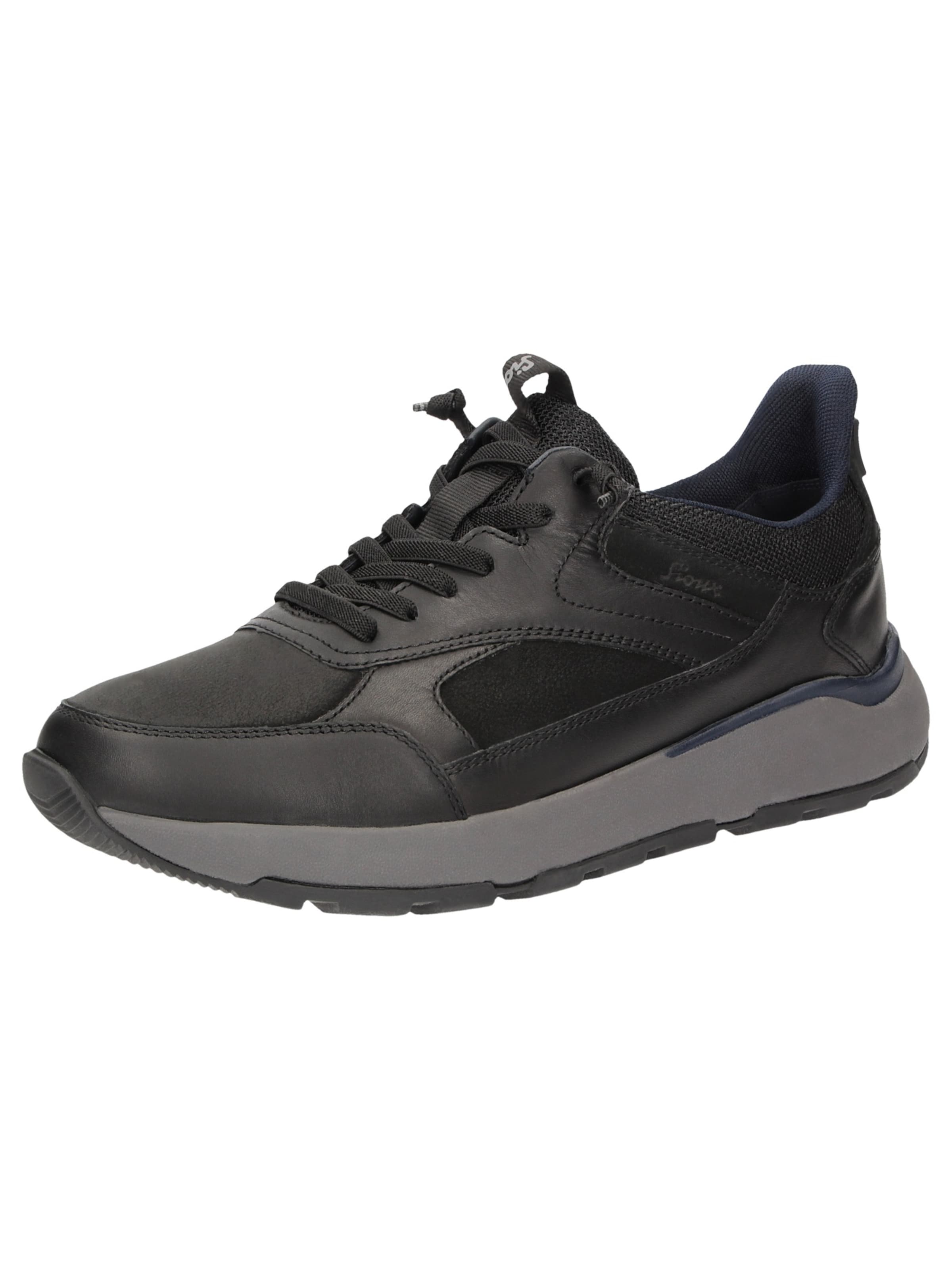 SIOUX Sneakers laag ' Rogerlino-701-H ' in Zwart: voorkant