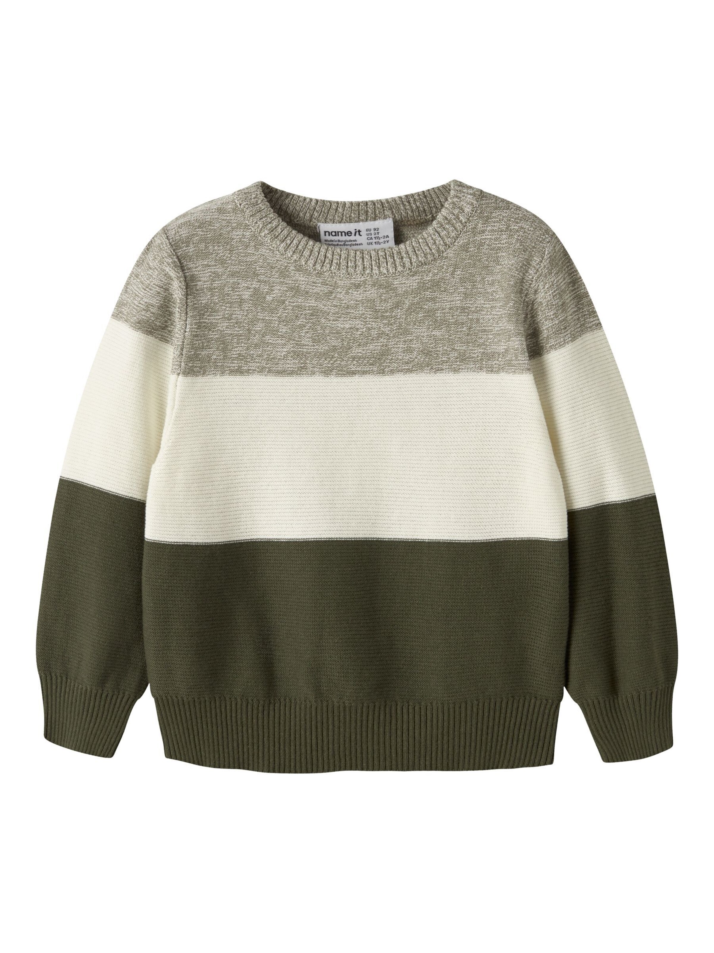 NAME IT Sweter w kolorze mieszane kolory: przód