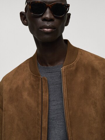MANGO MAN Jacke 'Bero' in Braun