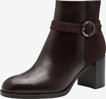 Bottines Tamaris en marron : devant