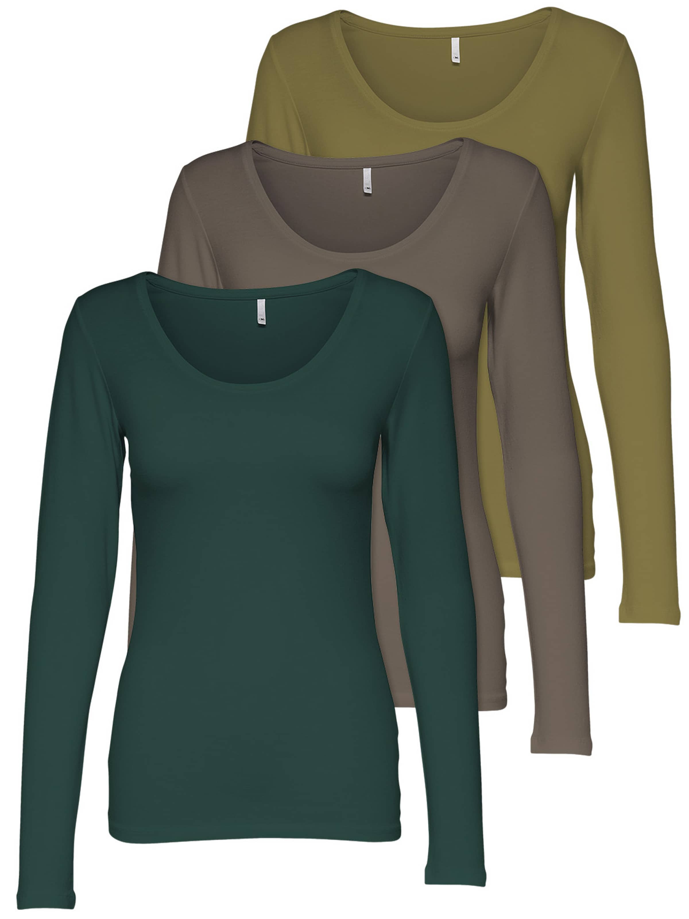 ONLY Shirt in Grün: Vorderseite