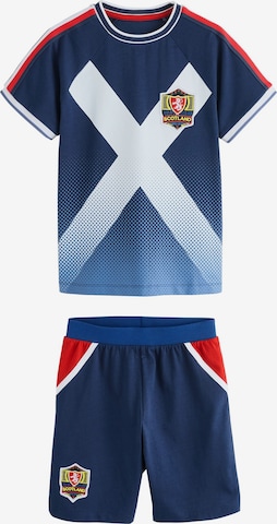 Pyjama 'Football' Next en bleu : devant