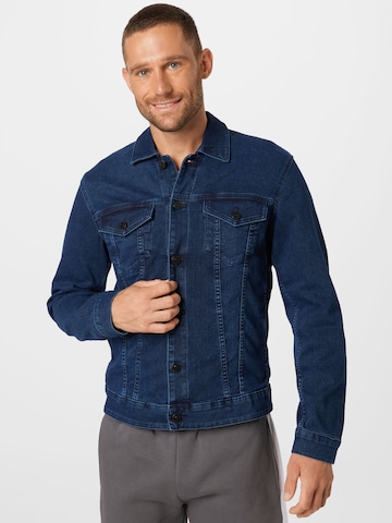 Veste mi-saison Only & Sons en bleu : devant