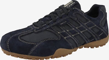 Baskets basses GEOX en bleu : devant