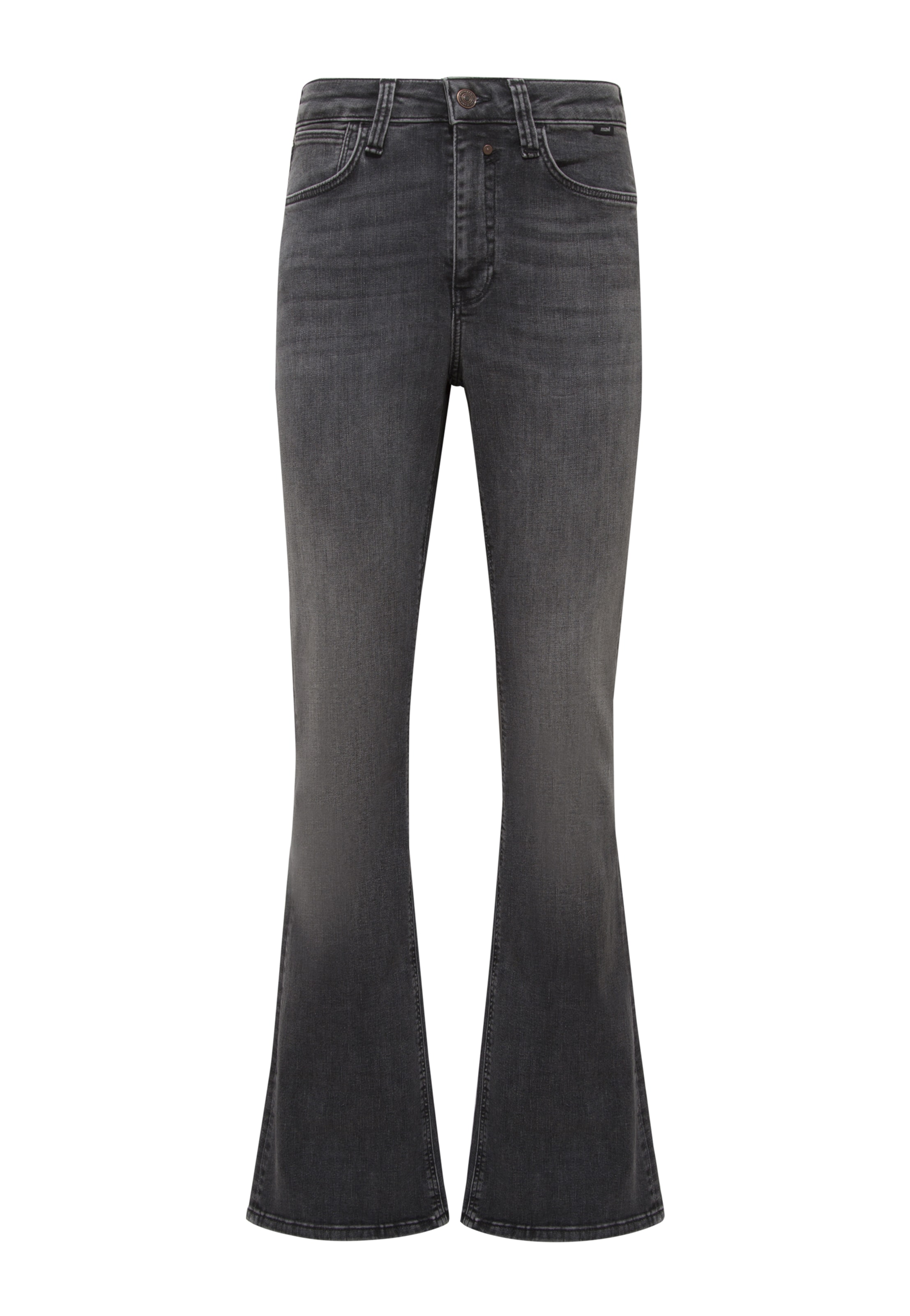 Mavi Bootcut Jeans 'Samara' in Schwarz: Vorderseite