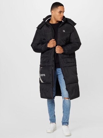 Manteau d’hiver Calvin Klein Jeans en noir