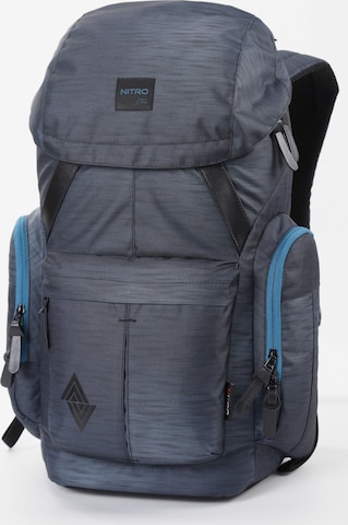 NITRO Backpack 'DAYPACKER TWO' in Blue: front