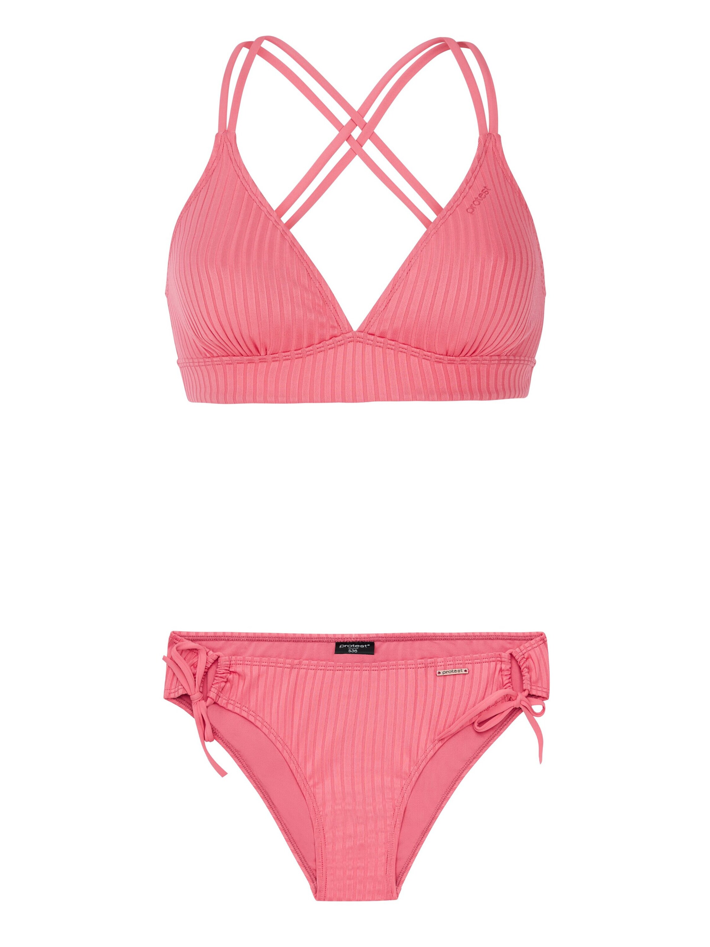 PROTEST Triangel Bikini 'PRTCosta'‌‌‌ in Pink: Vorderseite