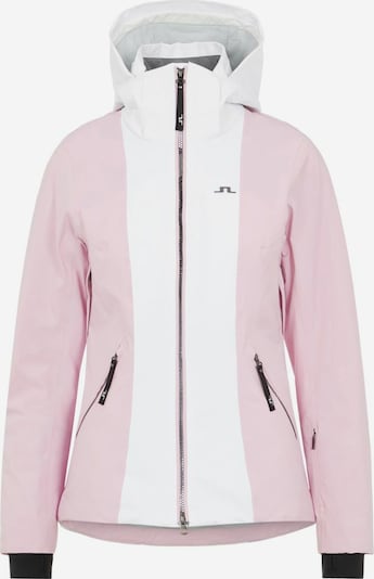 J.Lindeberg Sportjacke 'Elsay' in rosa / schwarz / weiß, Produktansicht
