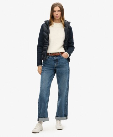 mėlyna Superdry Demisezoninė striukė: priekis