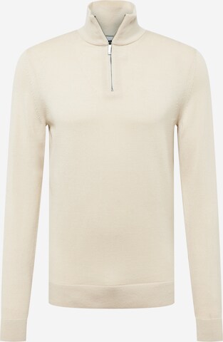 Calvin Klein Pullover  'SUPERIOR' in Beige: predná strana