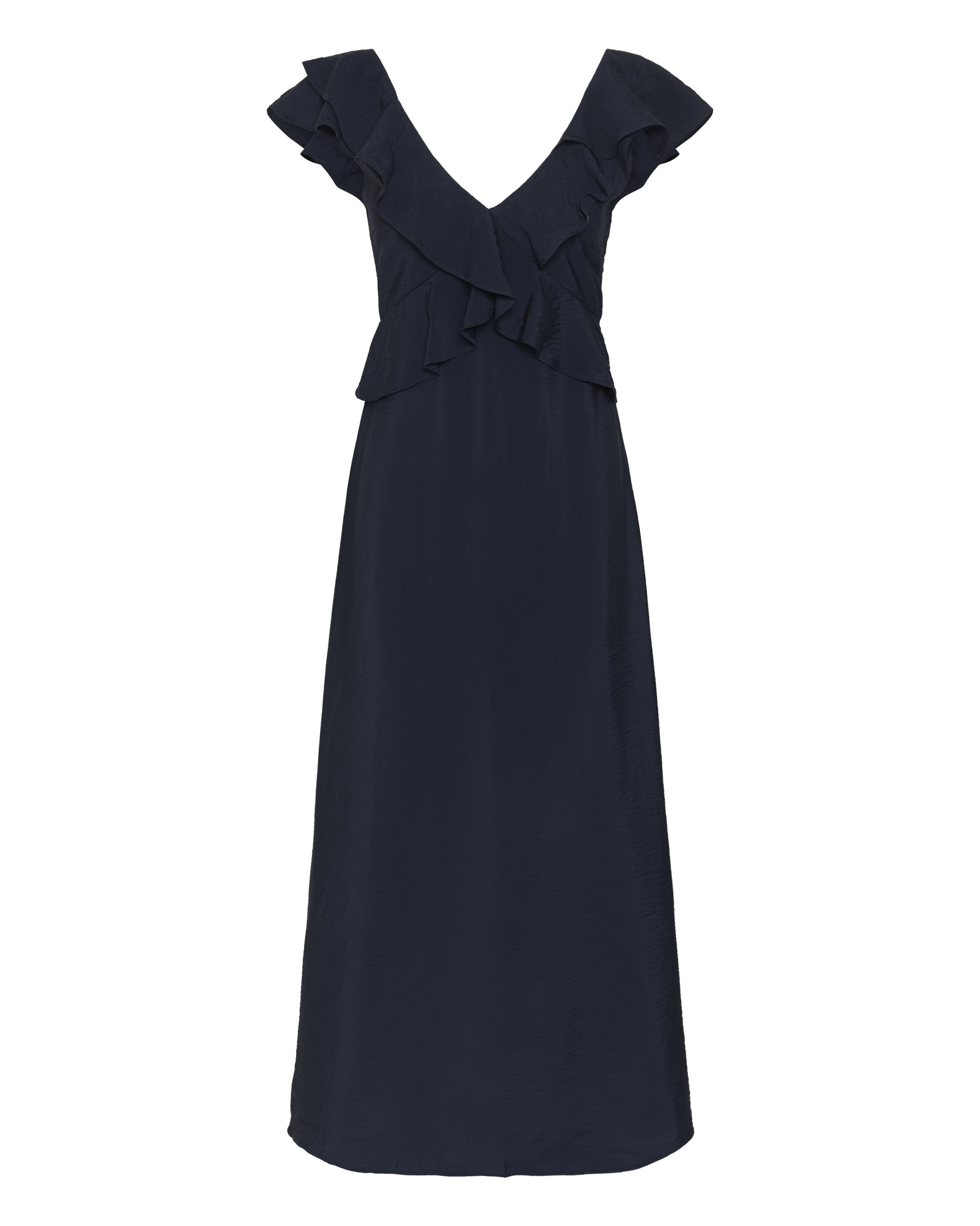 Robe de soirée 'KARosie' Kaffe en bleu : devant