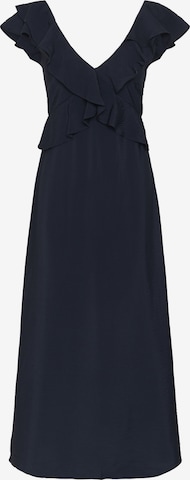 Robe de soirée 'KARosie' Kaffe en bleu : devant