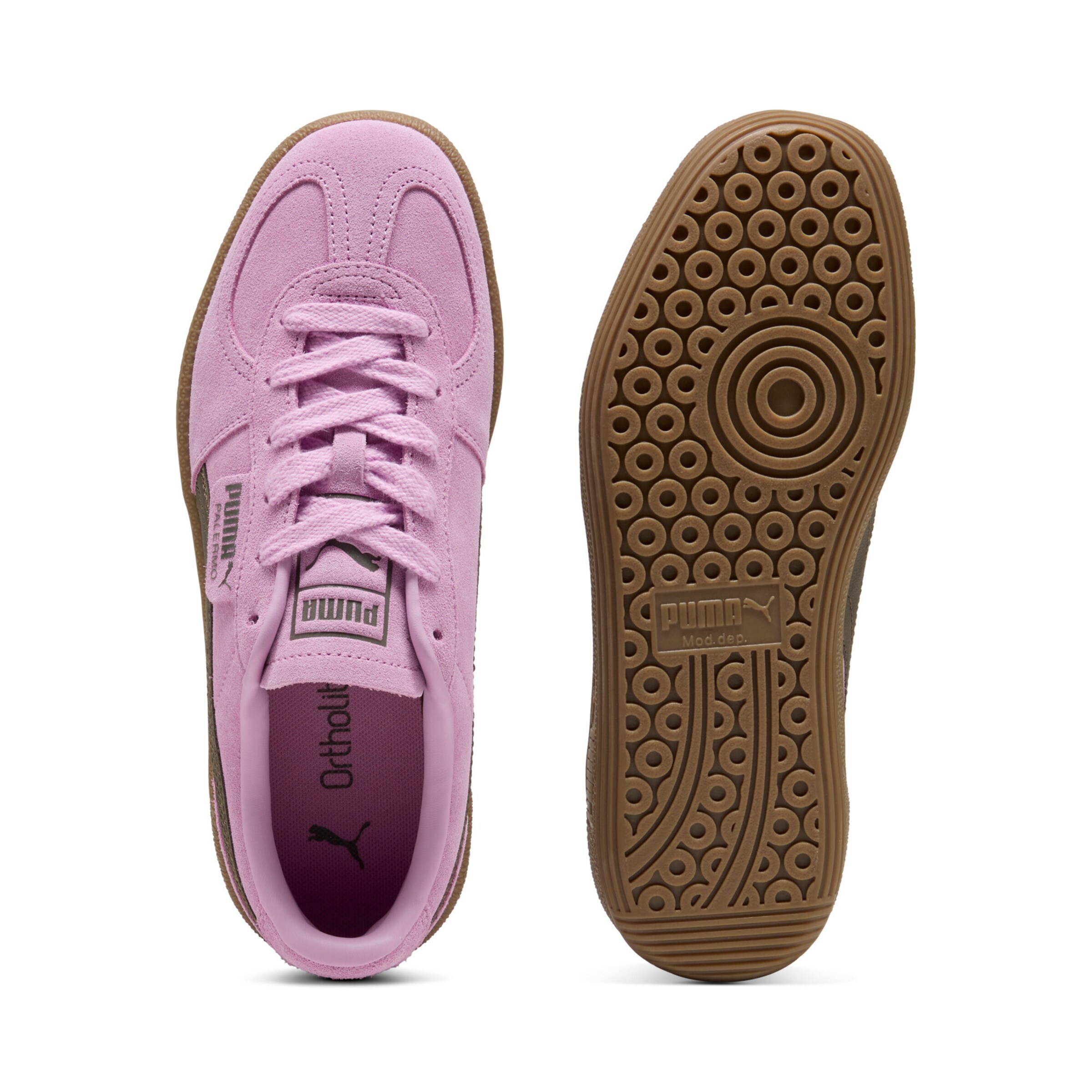 PUMA - Sapatilhas baixas 'Palermo' em rosa