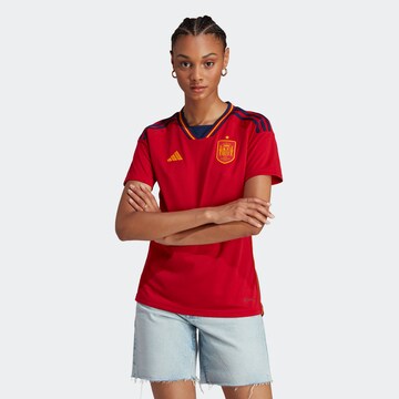 ADIDAS PERFORMANCE Toiminnallinen paita 'Spain 22 Home' värissä punainen: edessä