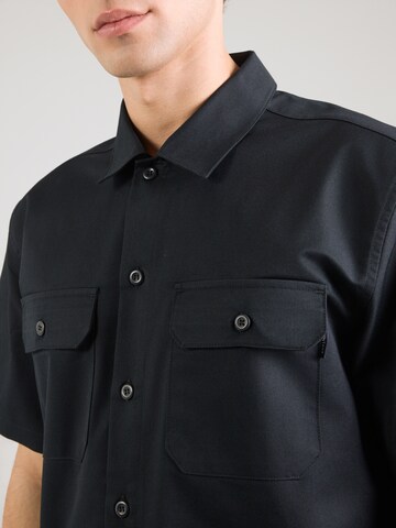 Vintage Industries Comfort fit Overhemd 'Dexter' in Zwart