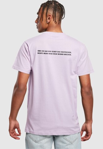 T-Shirt 'Stabil' Merchcode en violet
