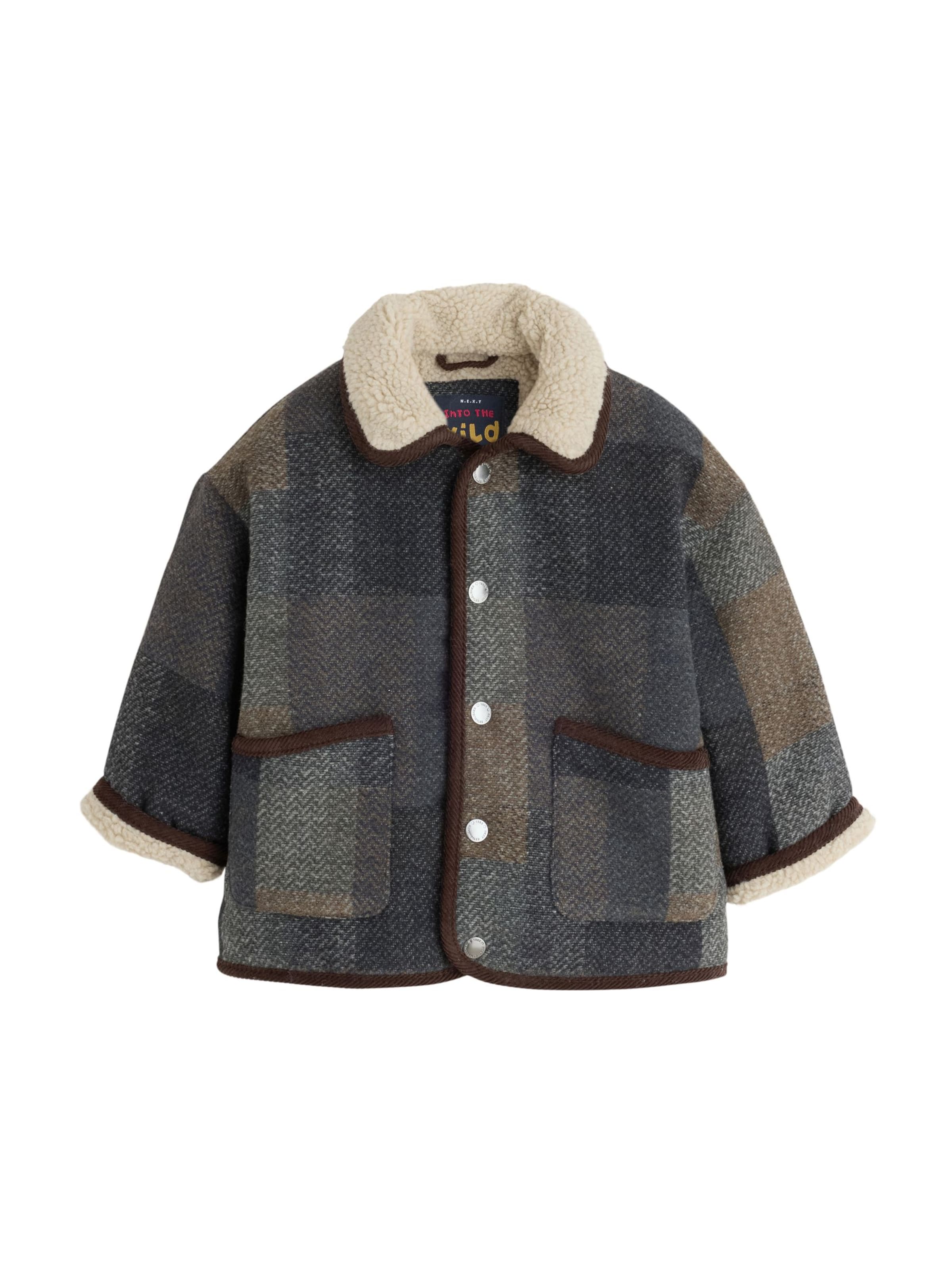Next Between-season jacket in Grey: front