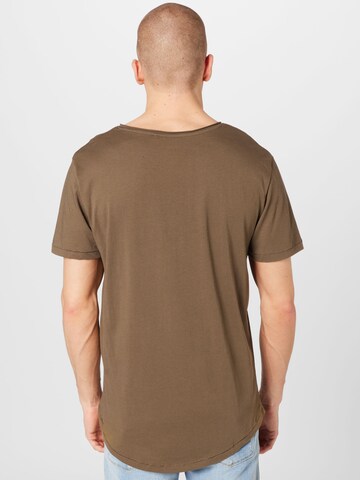 Only & Sons T-Shirt 'LAGO' in Braun