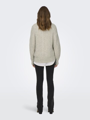 ONLY - Pullover 'CHUNKY' em bege