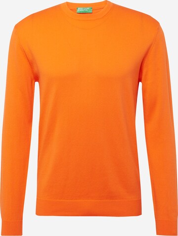 UNITED COLORS OF BENETTON Sweater in Orange: front