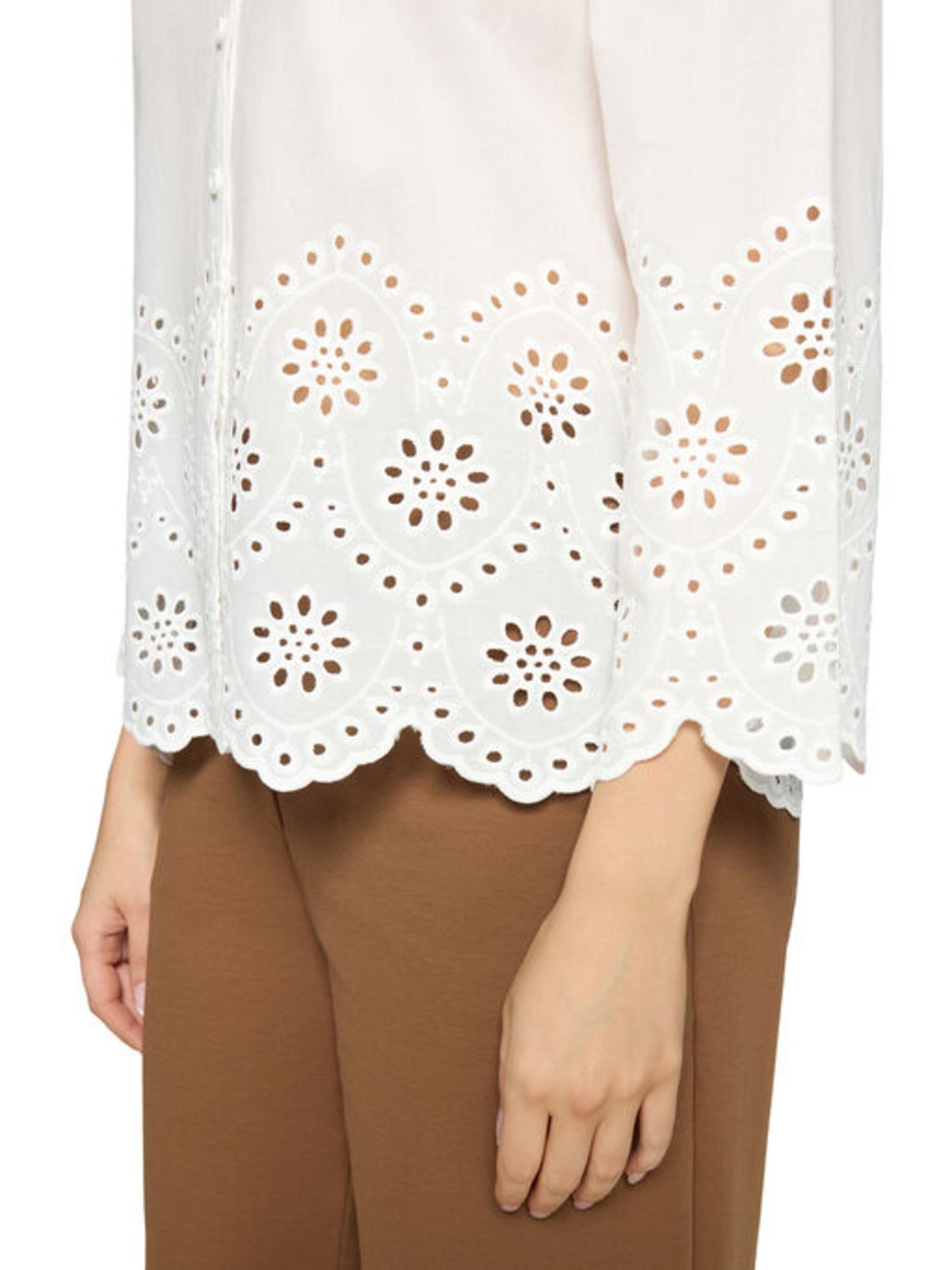 Chemisier Betty Barclay en blanc