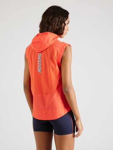 ADIDAS PERFORMANCE Sporttop 'Adizero' in Rood