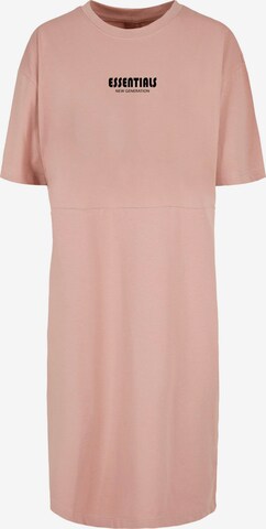 Robe 'Essentials New Generation' Merchcode en rose : devant