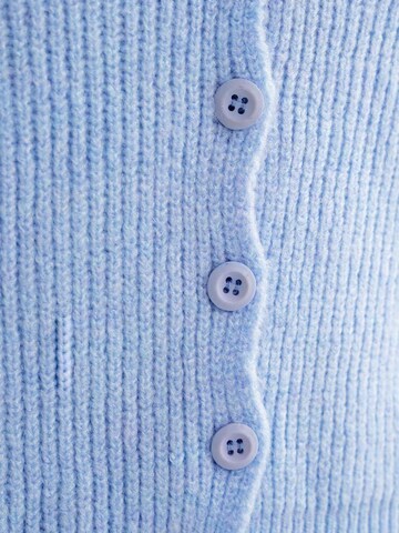 MixRay Gebreid vest in Blauw