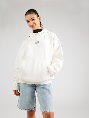 THE NORTH FACE Свитшот 'ESSENTIAL' в Белый: спереди