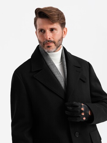 Ombre Winter coat in Black