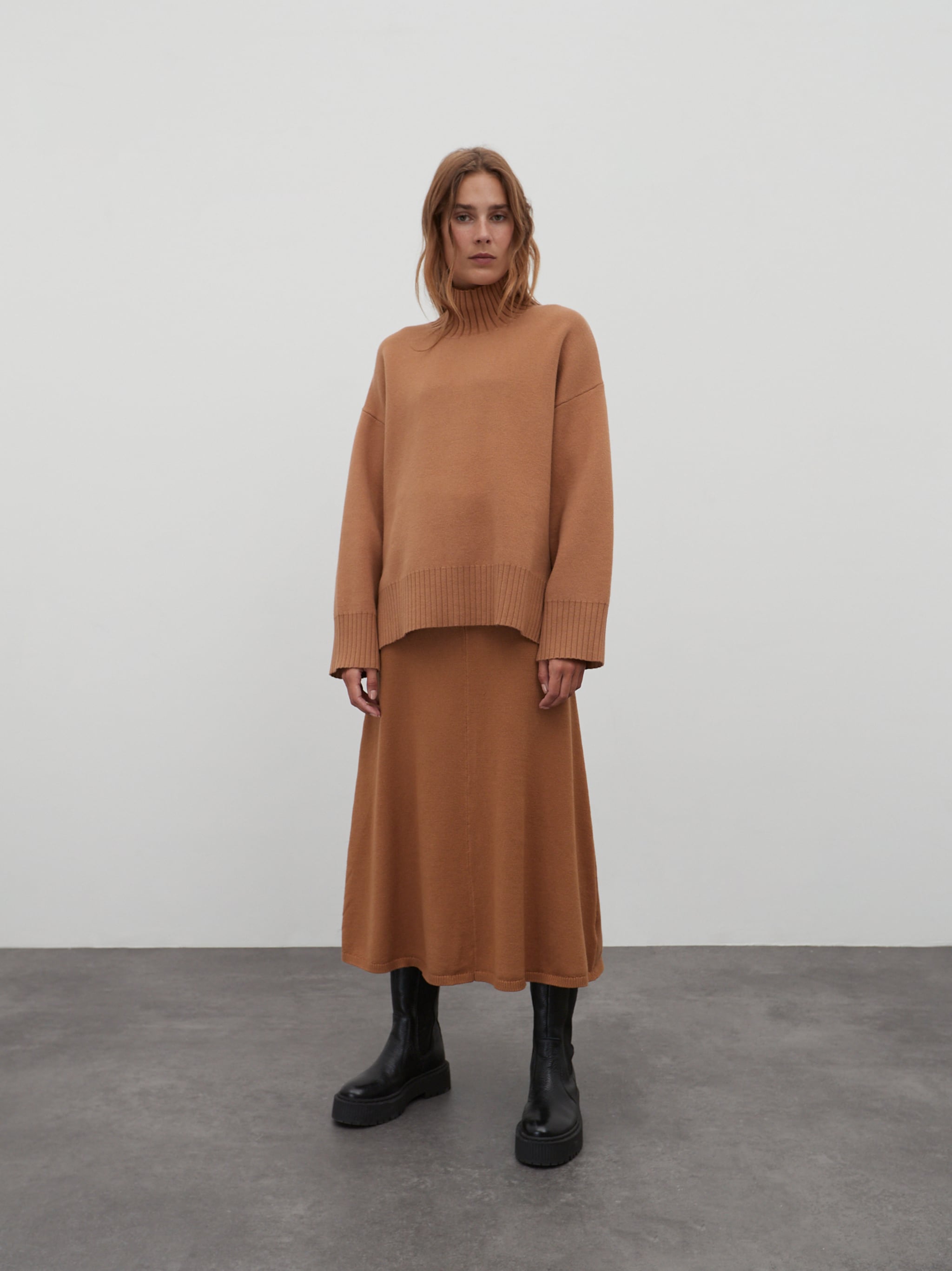 EDITED Producten Trui 'Liese' Karamel