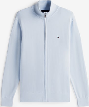 zils TOMMY HILFIGER Adīta jaka 'ESSENTIAL': no priekšpuses