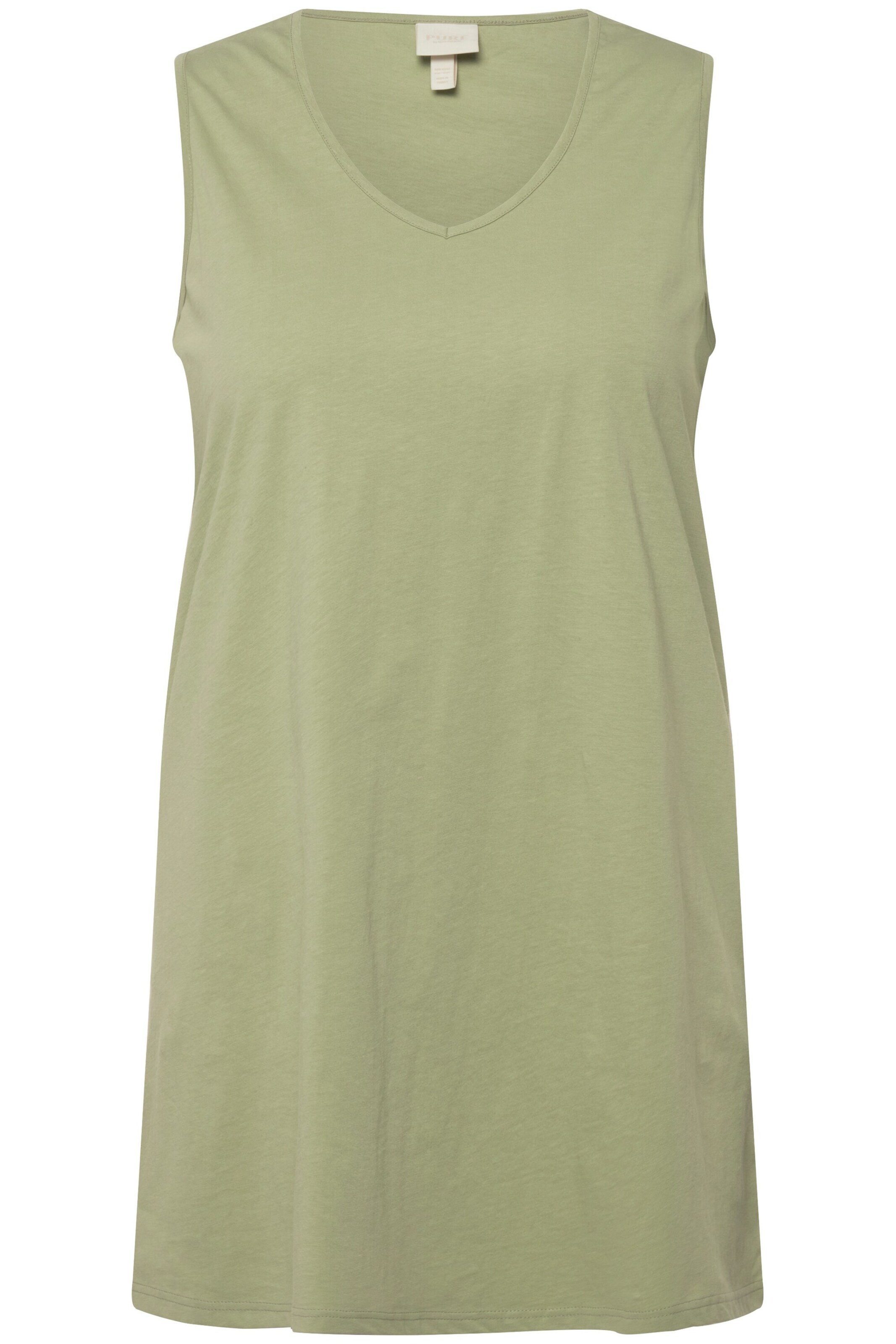 Ulla Popken Shirt in Grün: Vorderseite