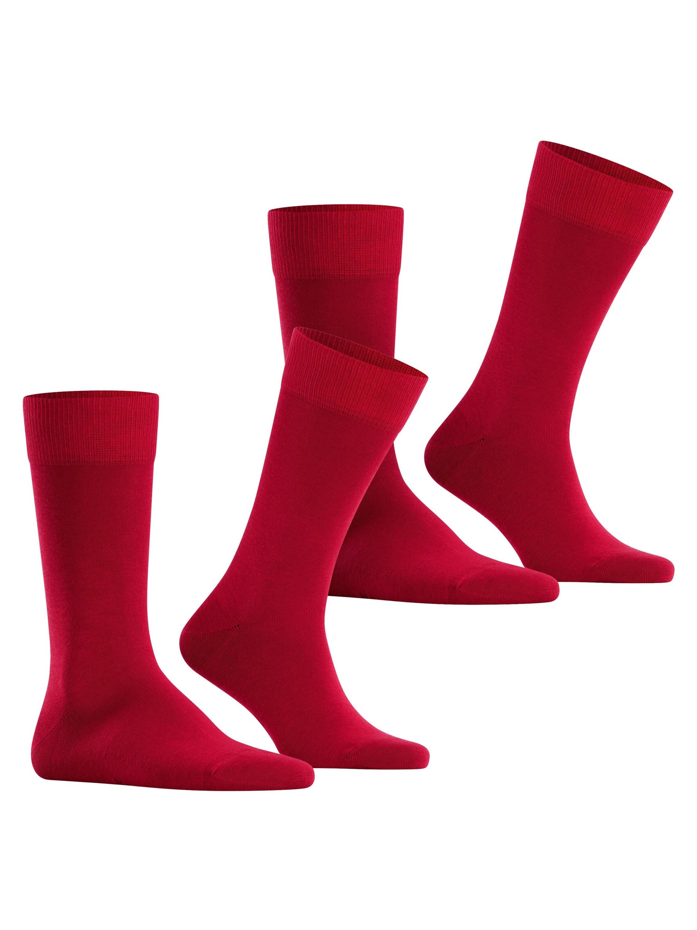 FALKE Socken 'Happy 2-Pack'‌‌‌‌‌‌‌‌‌‌ in Rot