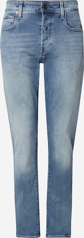 G-STARregular Traperice '3301' - plava boja: prednji dio