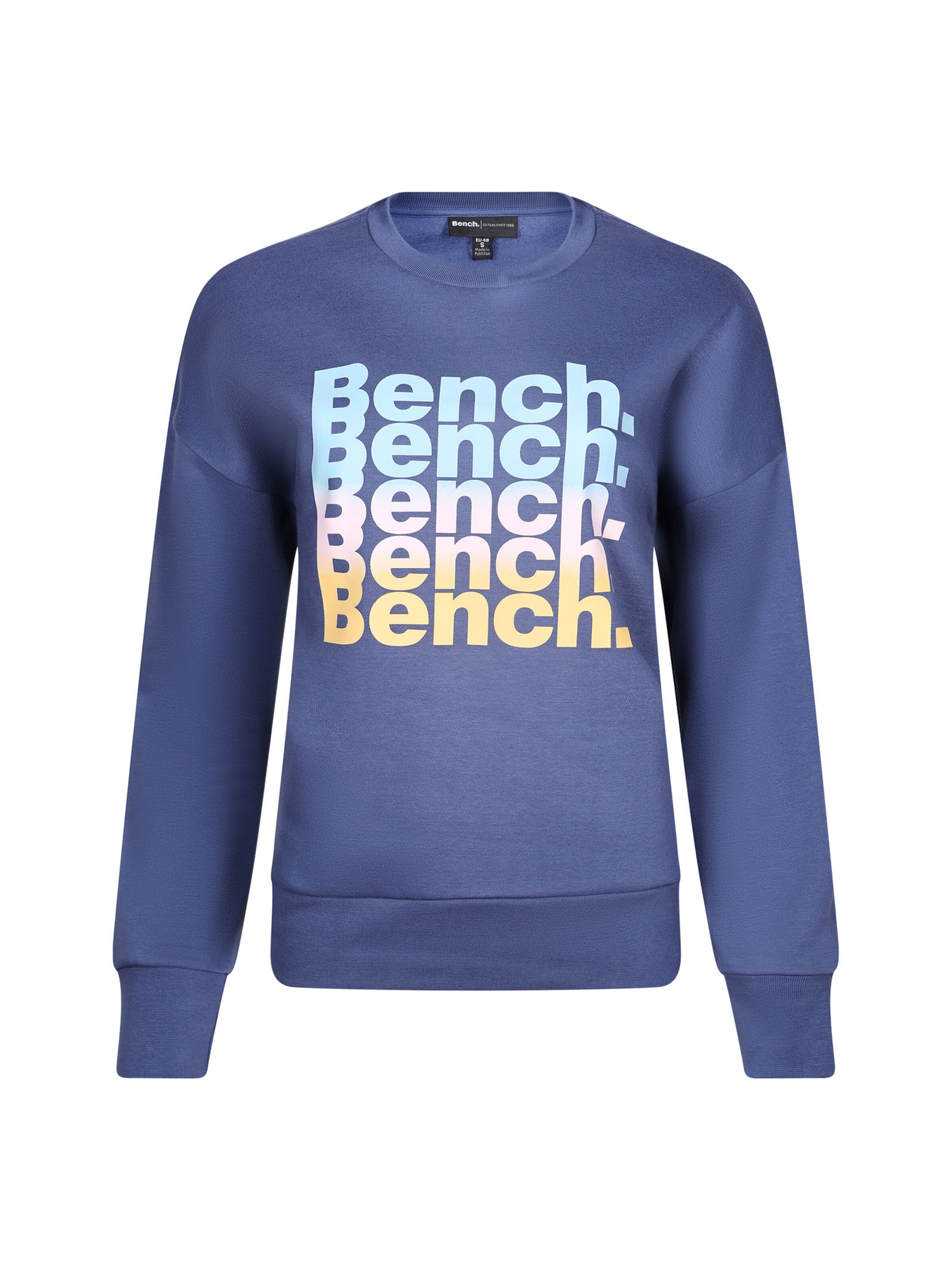 BENCH Sweatshirt in Blue: front