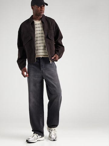 Only & Sons Loosefit Jeans 'ONSFADE' in Schwarz