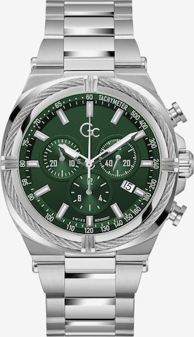 Montre à affichage analogique 'Gc IronClass' Gc en argent : devant