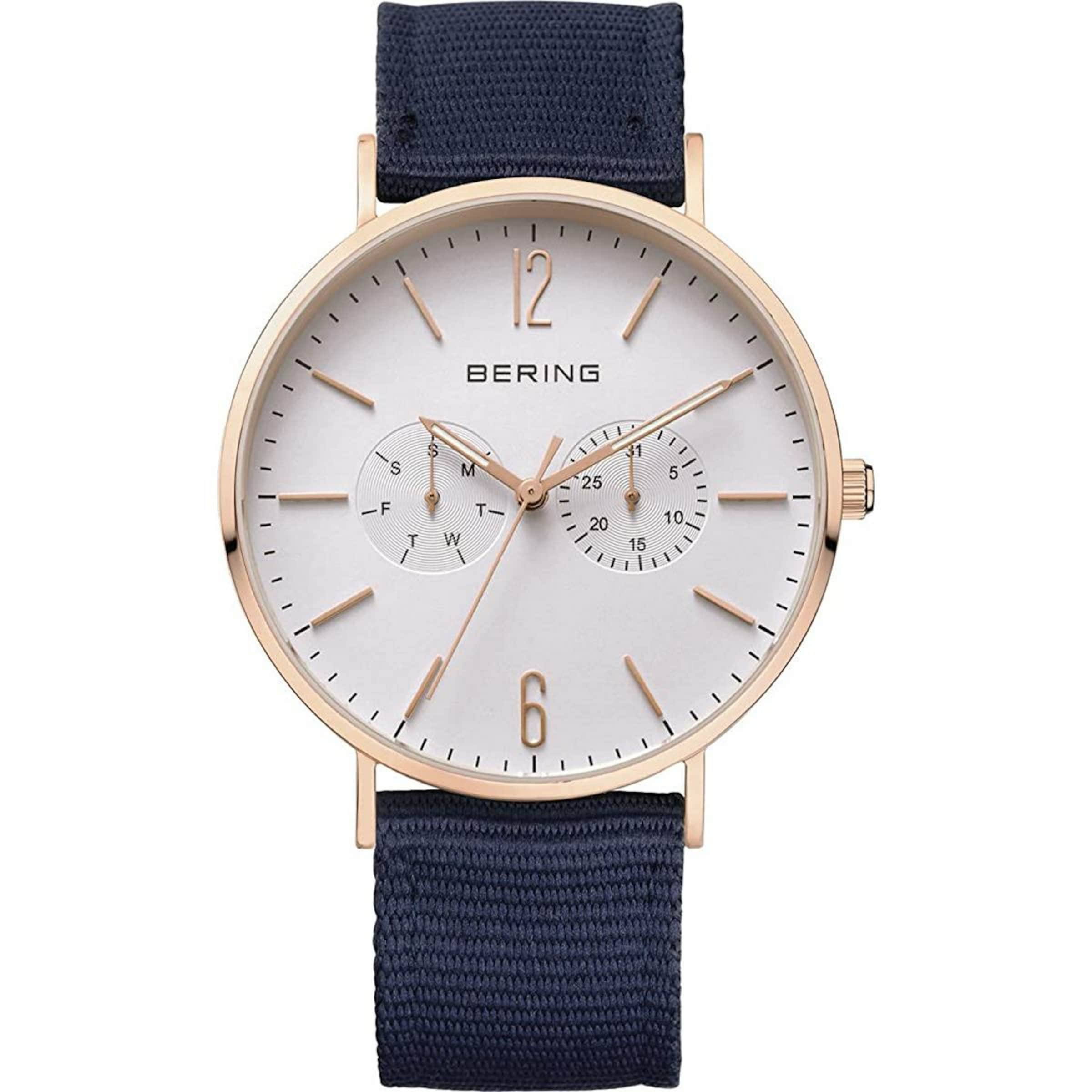 BERING Analog watch in Blue: front
