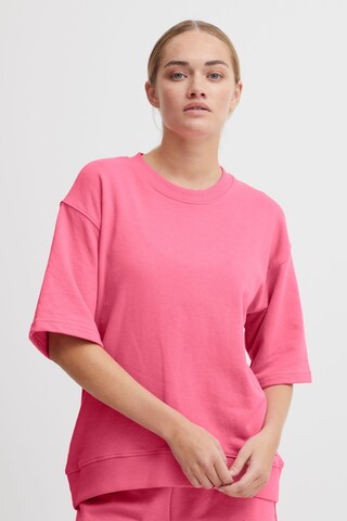 Oxmo Shirt in Roze: voorkant