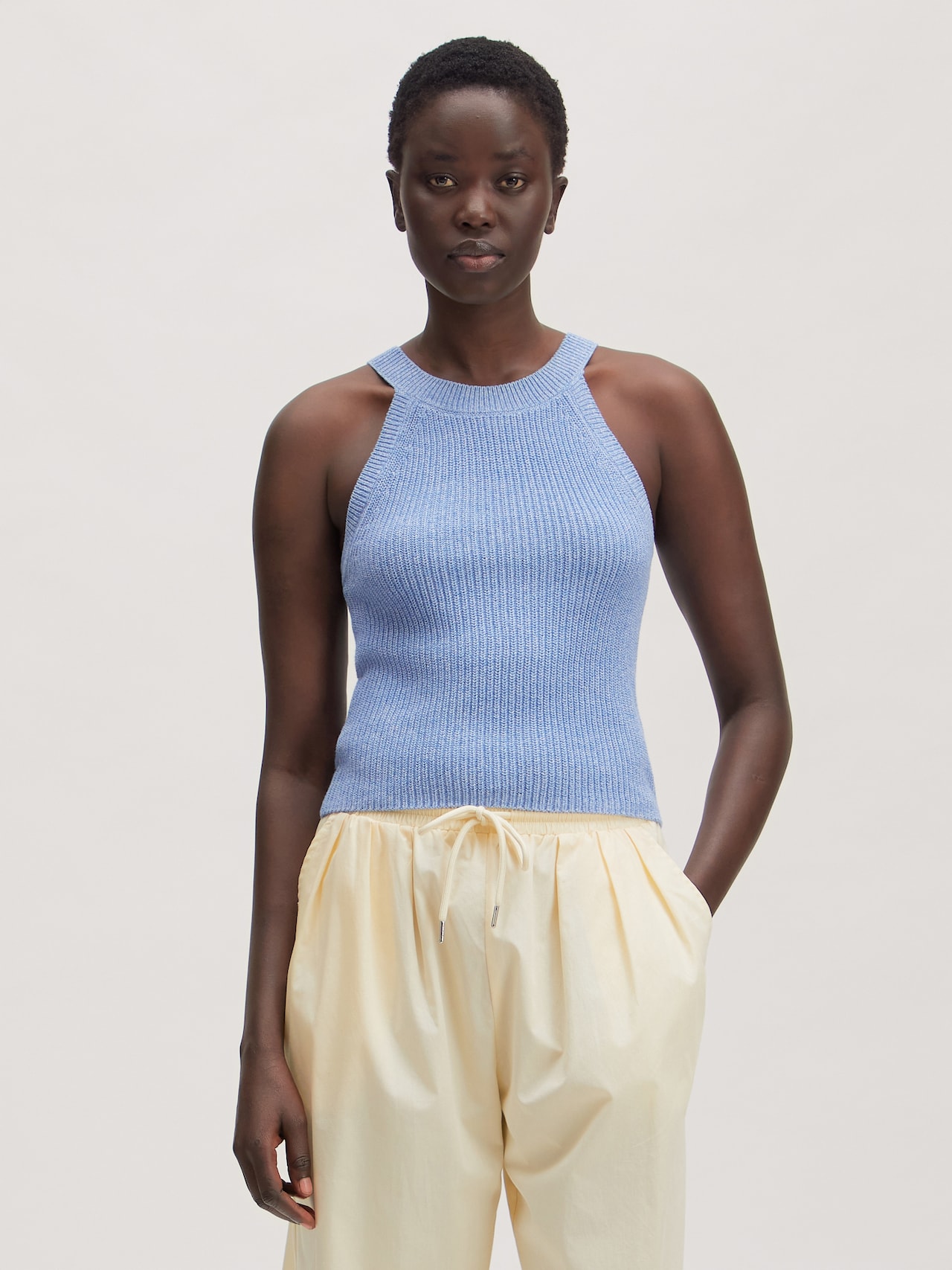 EDITED Haut 'Yandra' bleu