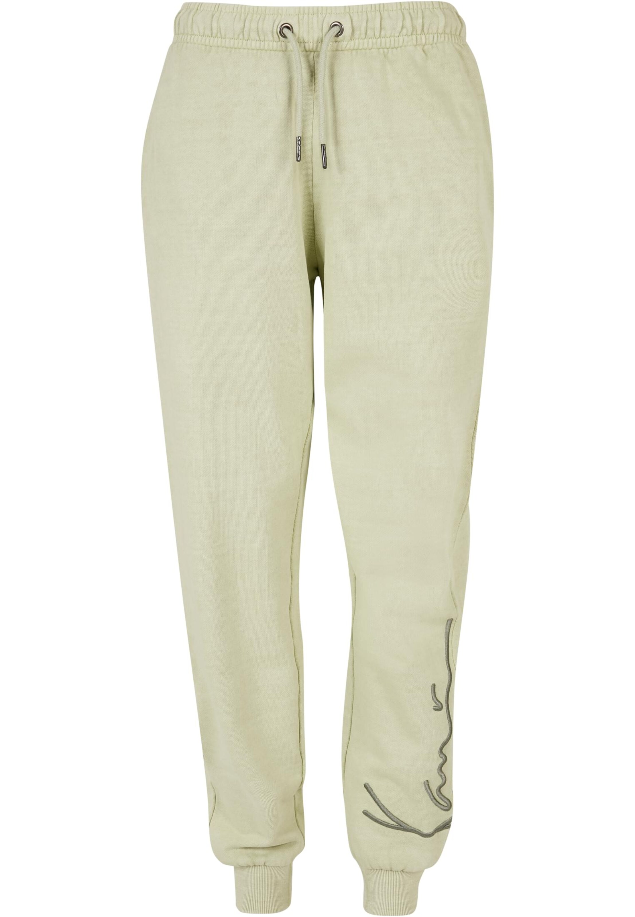 Karl Kani Zúžený strih Nohavice - Zelená: predná strana