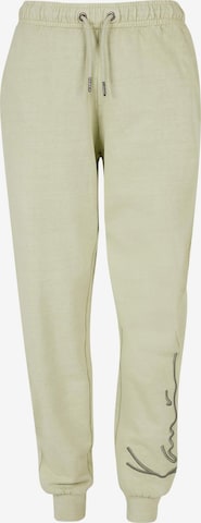 Tapered Pantaloni di Karl Kani in verde: frontale