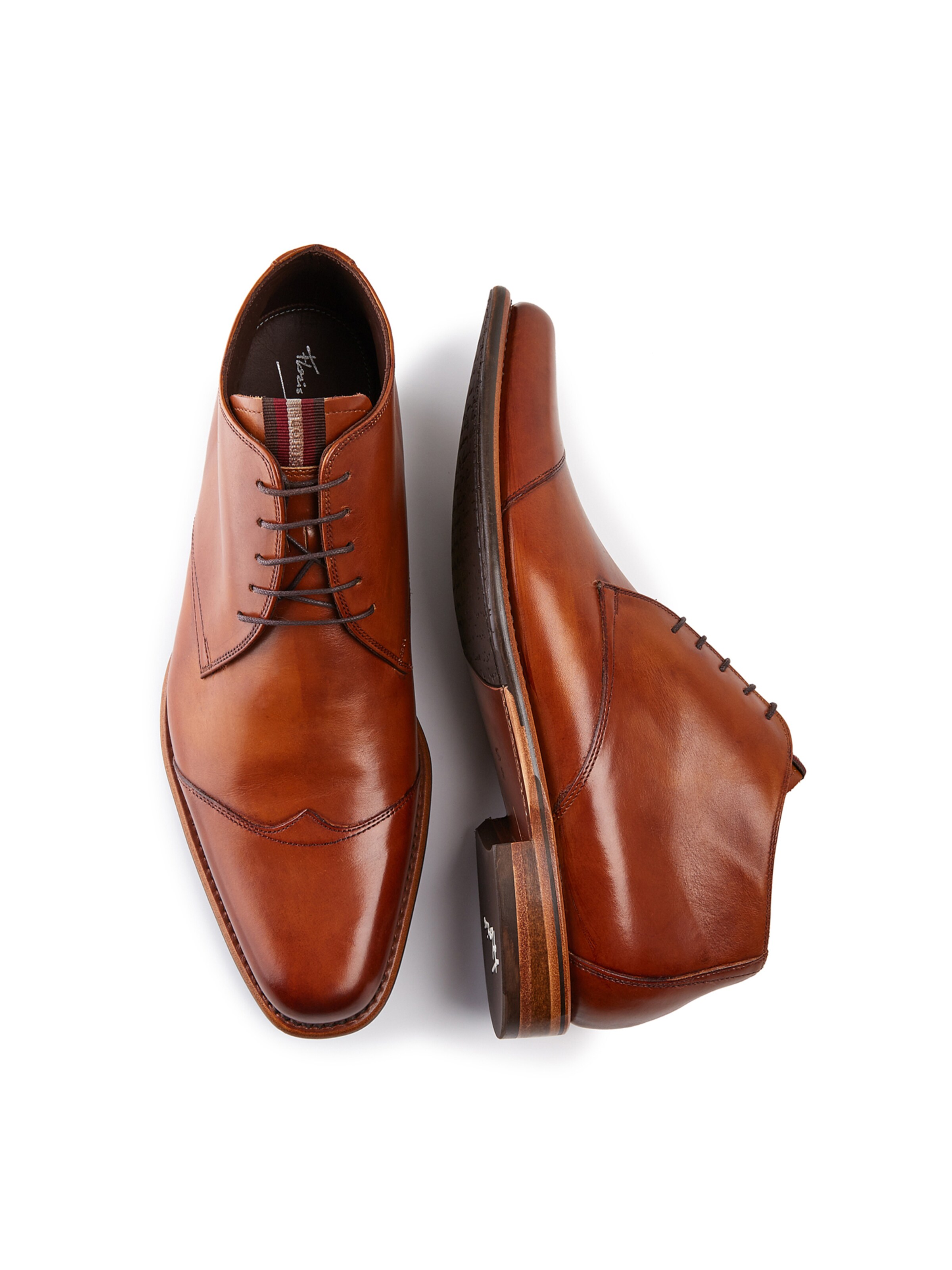 Floris van Bommel Chukka Boots 'De Marser 01' in Braun