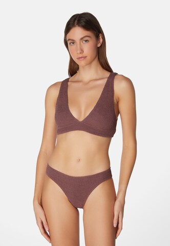 SORBET ISLAND Triangle Bikini 'Aqua' in Purple: front