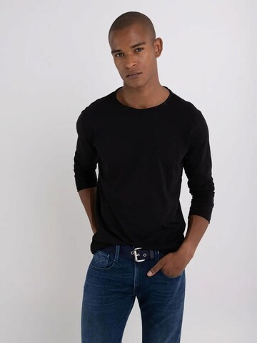 REPLAY Shirt‌‌‌‌‌‌‌‌‌ in Schwarz: Vorderseite