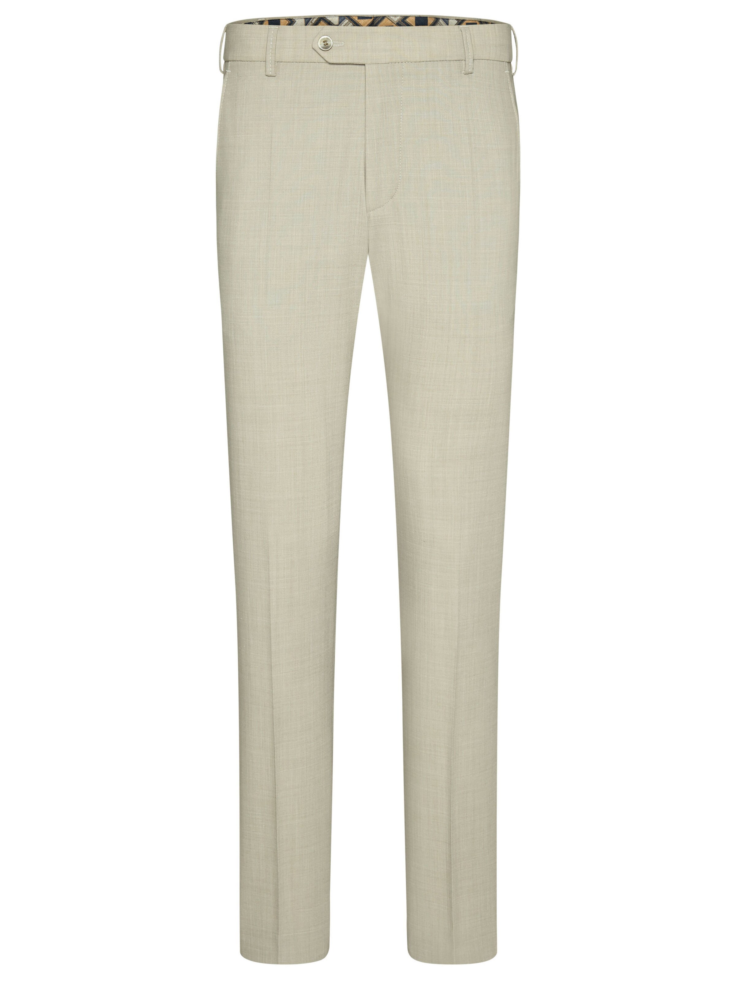 Regular Pantalon 'Roma' MEYER en beige : devant